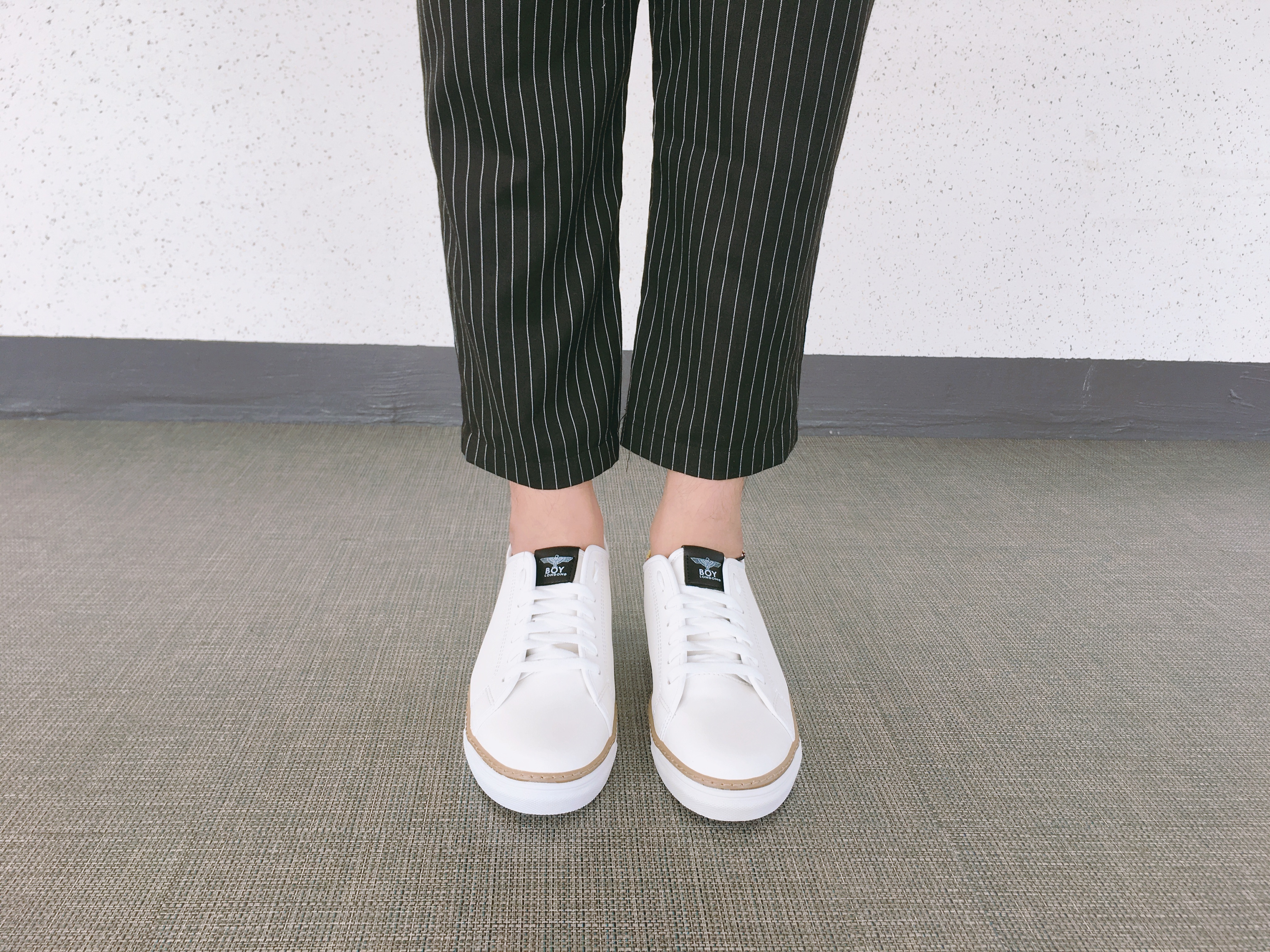 Men Height Shoes Men's tall white black sneaker