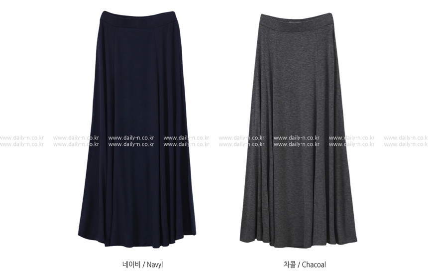Andriy Flair Long Skirt Bending Maxi A Line Fall
