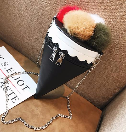 New Narin Mini Cross Back Chain 4color Women 20 Po