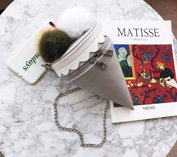 New Narin Mini Cross Back Chain 4color Women 20 Po