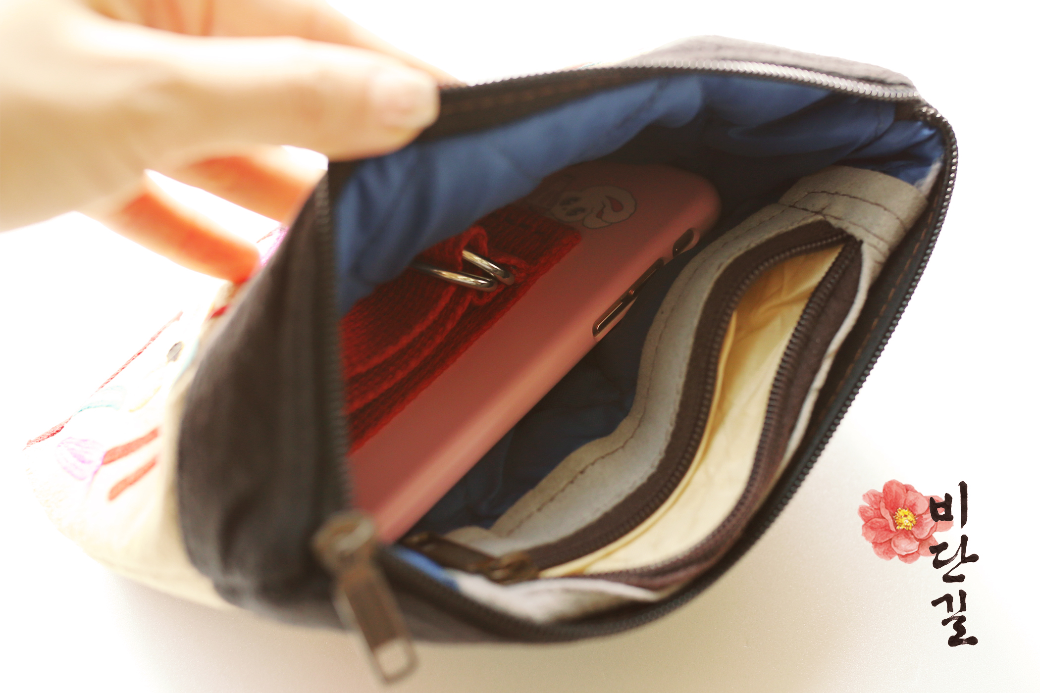 New Sheepskin Big Pouch Unique Bohemian Ethnic Hou