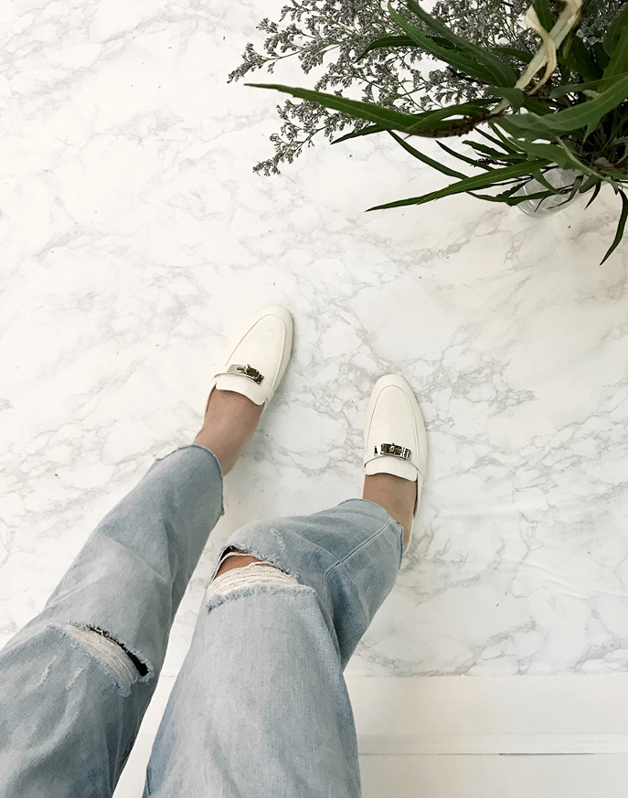 New erb buckle blouse luxury style slippers H mule