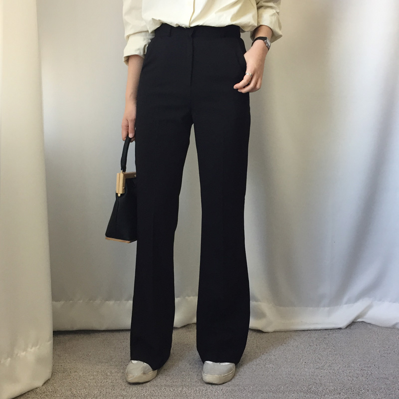 New Women's Pants Women's High Waist Long Sl