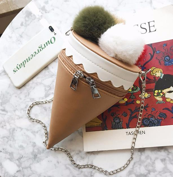 New Narin Mini Cross Back Chain 4color Women 20 Po