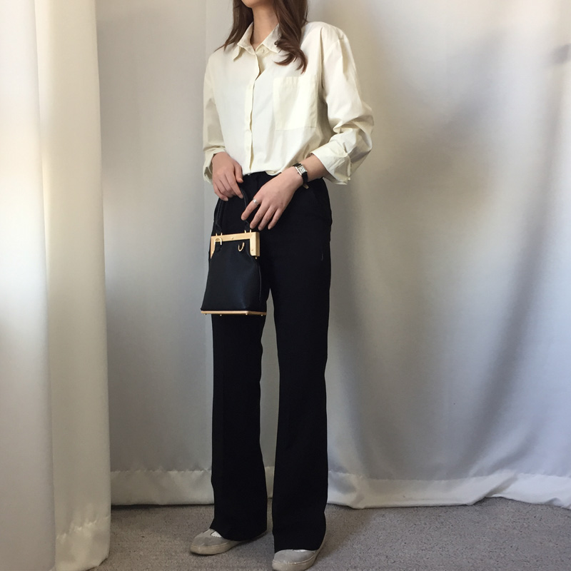 New Women's Pants Women's High Waist Long Sl