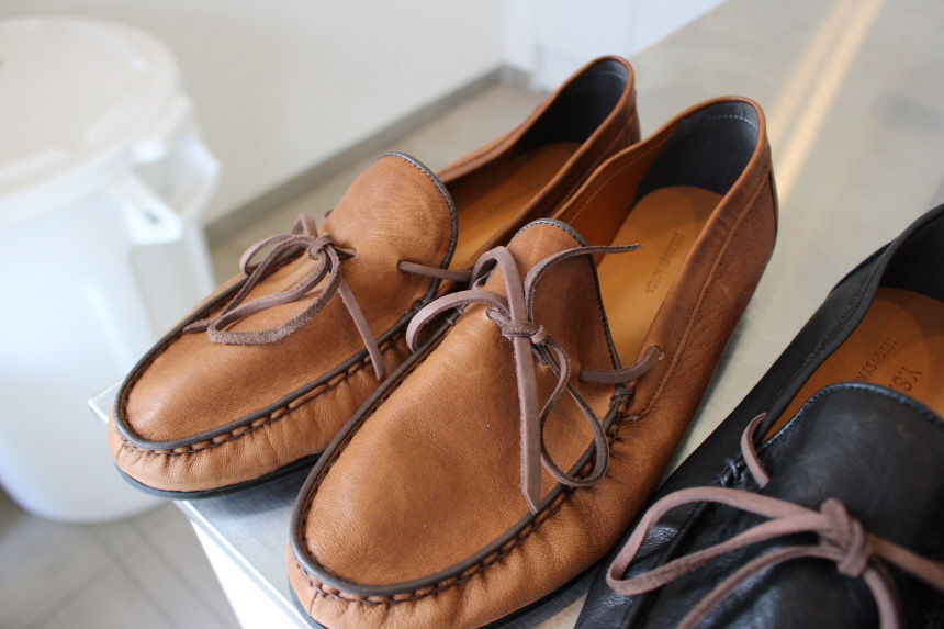 Men Leather Shoes Men's handmade lambskin loafe