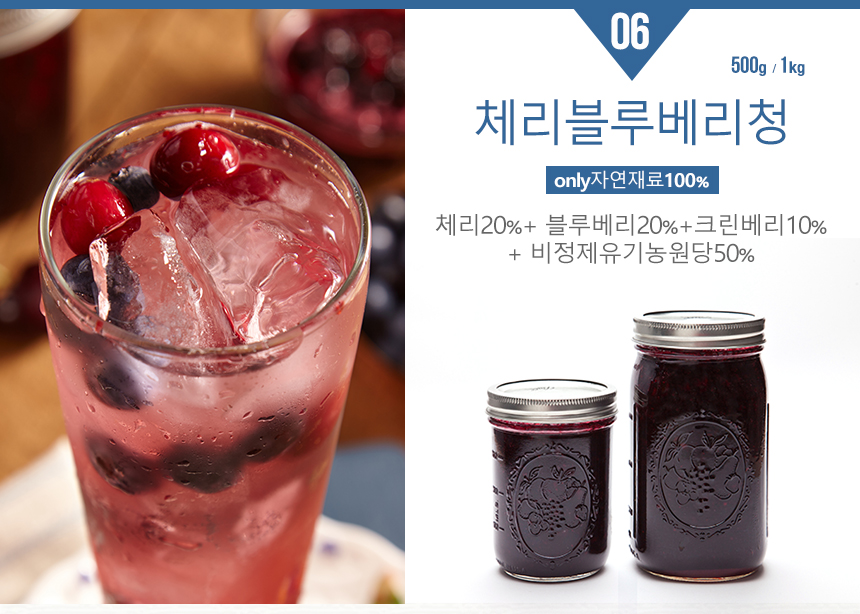 NEW HONEY CITRON TEA Strawberry Lemon Blue Handmad