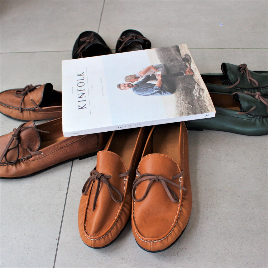 Men Leather Shoes Men's handmade lambskin loafe