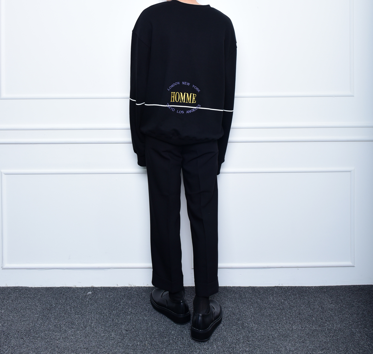 New Men's Dress Shoes 4cm Derby Clipper Shoes b