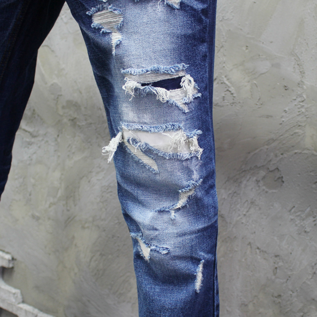 Korea Jeans Pants 975 Jin Chung Damage Jeans Big S