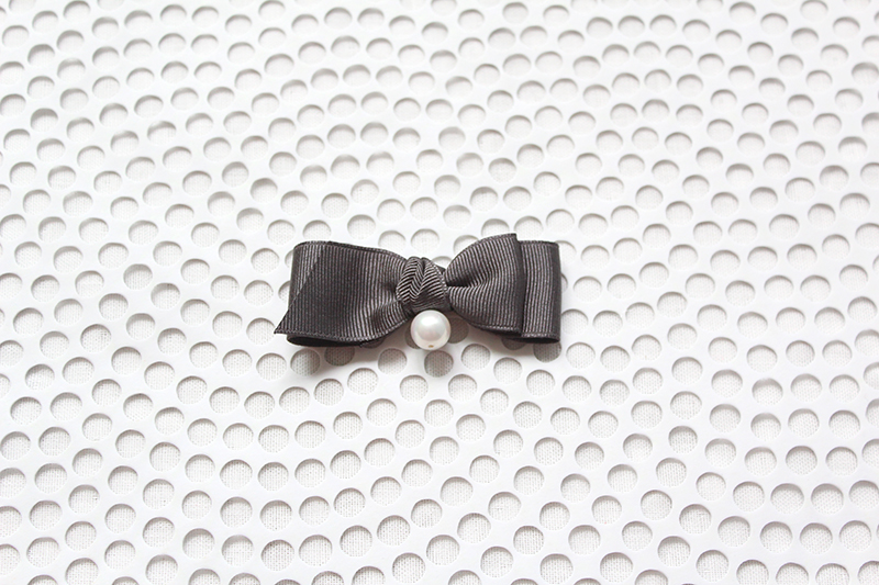 New Baby Hairpin Pearl Ribbon Hairpin
