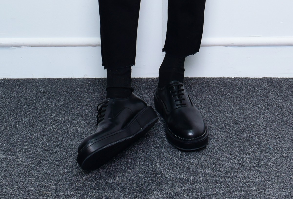 New Men's Dress Shoes 4cm Derby Clipper Shoes b