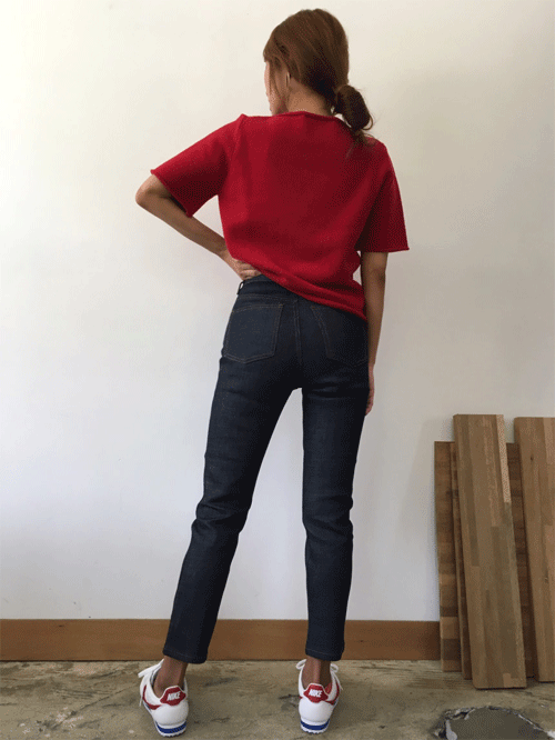 Women Jeans Pants Shelf Date Denim Vegetable Date 