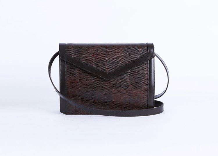New Square Real Leather Tote Bag Cross Back Luxury