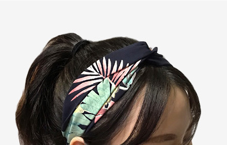 Paisley Bandana Hair Band Turban Wire Fall