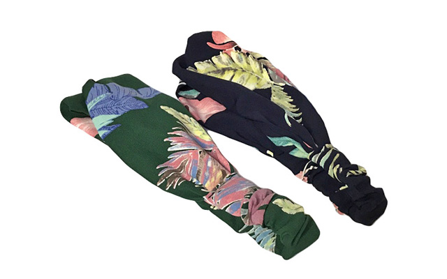 Paisley Bandana Hair Band Turban Wire Fall