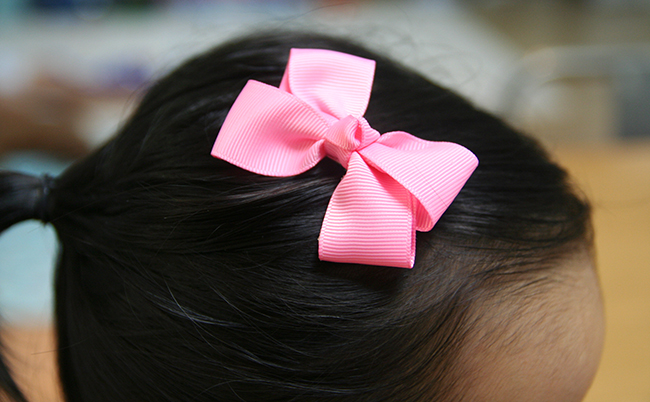 New 10 color ribbon pin set cute style child care 