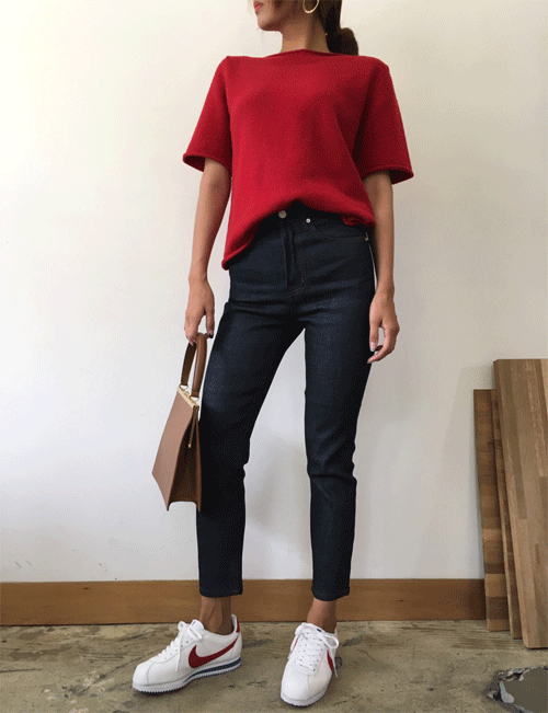 Women Jeans Pants Shelf Date Denim Vegetable Date 