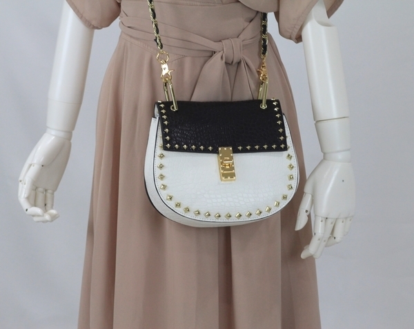 New Gypsy Stud Buckle Python Cross Back Tray Fresh