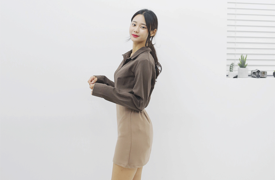 Daily Modern Bending Mini Skirt Autumn Skirt