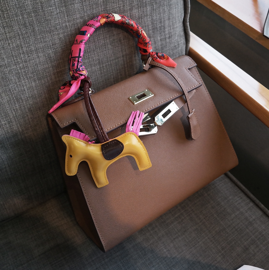 New Women's Bags Elegant Kelly Bag Luxury Cowhi