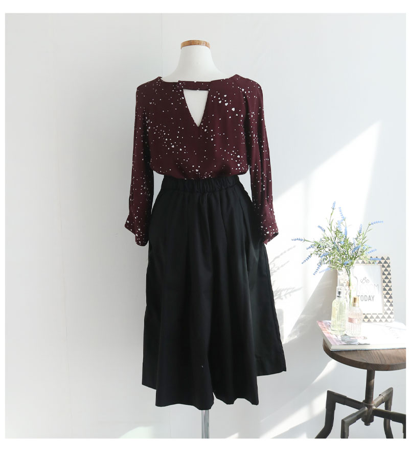 NEW FASHION LADY GIRL Blouse Love Blouse Wine, Ivo