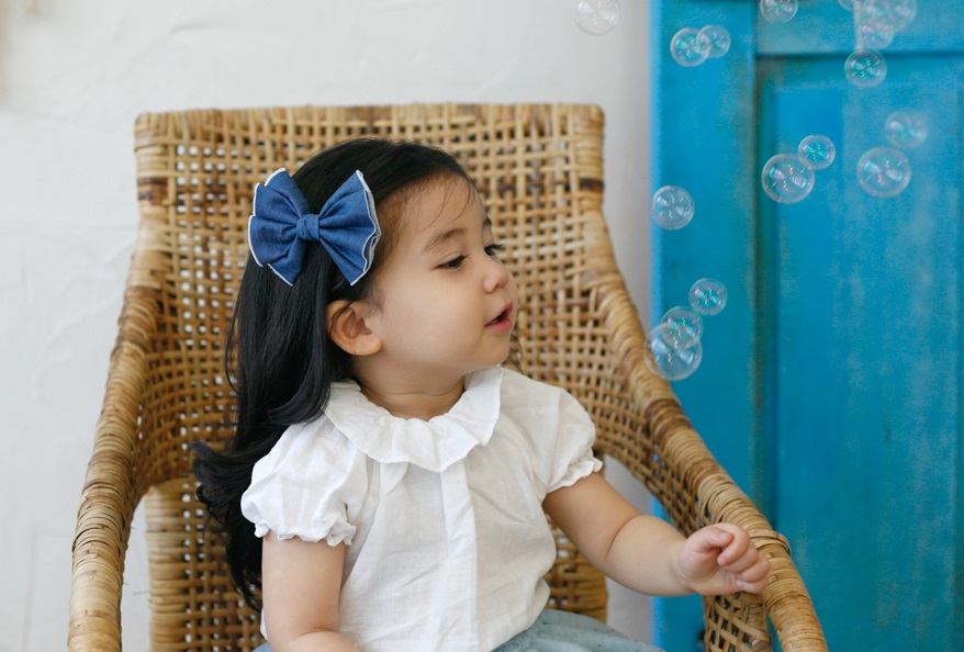 New Friendship Ribbon Tongue Pin Toddler Hair Acce