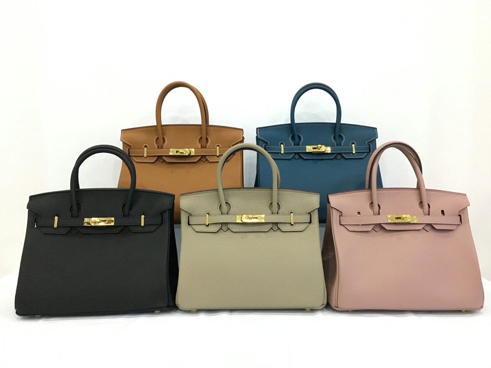 New Women's Bags Birkin Bags 25,30 Togo Leather