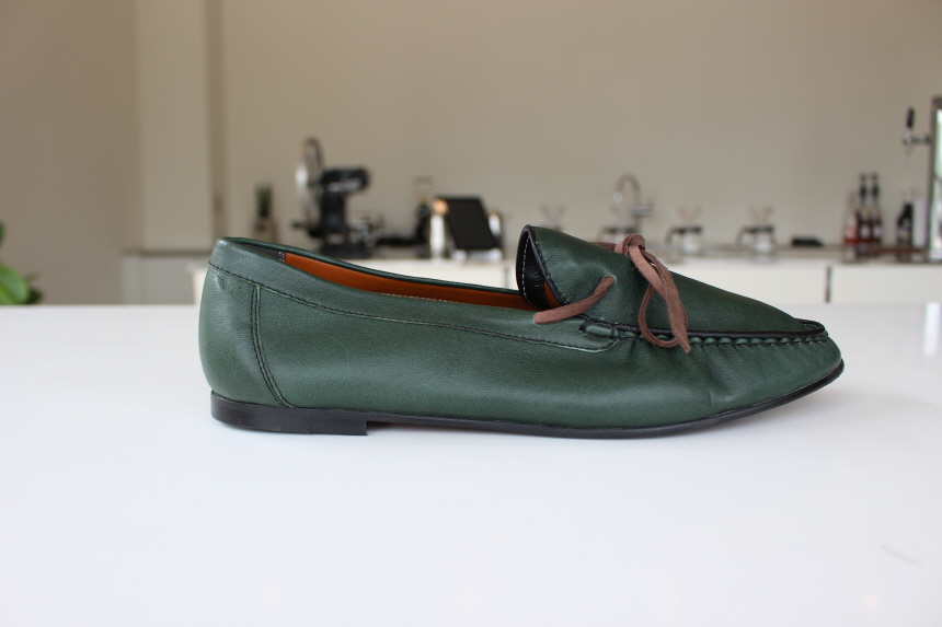 Men Leather Shoes Men's handmade lambskin loafe