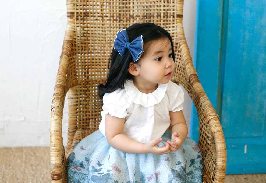 New Friendship Ribbon Tongue Pin Toddler Hair Acce