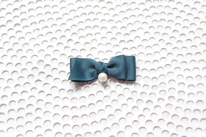 New Baby Hairpin Pearl Ribbon Hairpin
