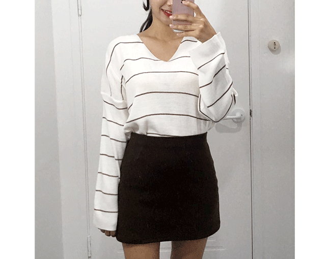 Daily Modern Bending Mini Skirt Autumn Skirt