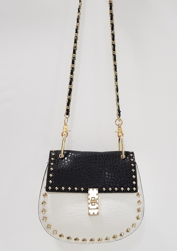 New Gypsy Stud Buckle Python Cross Back Tray Fresh