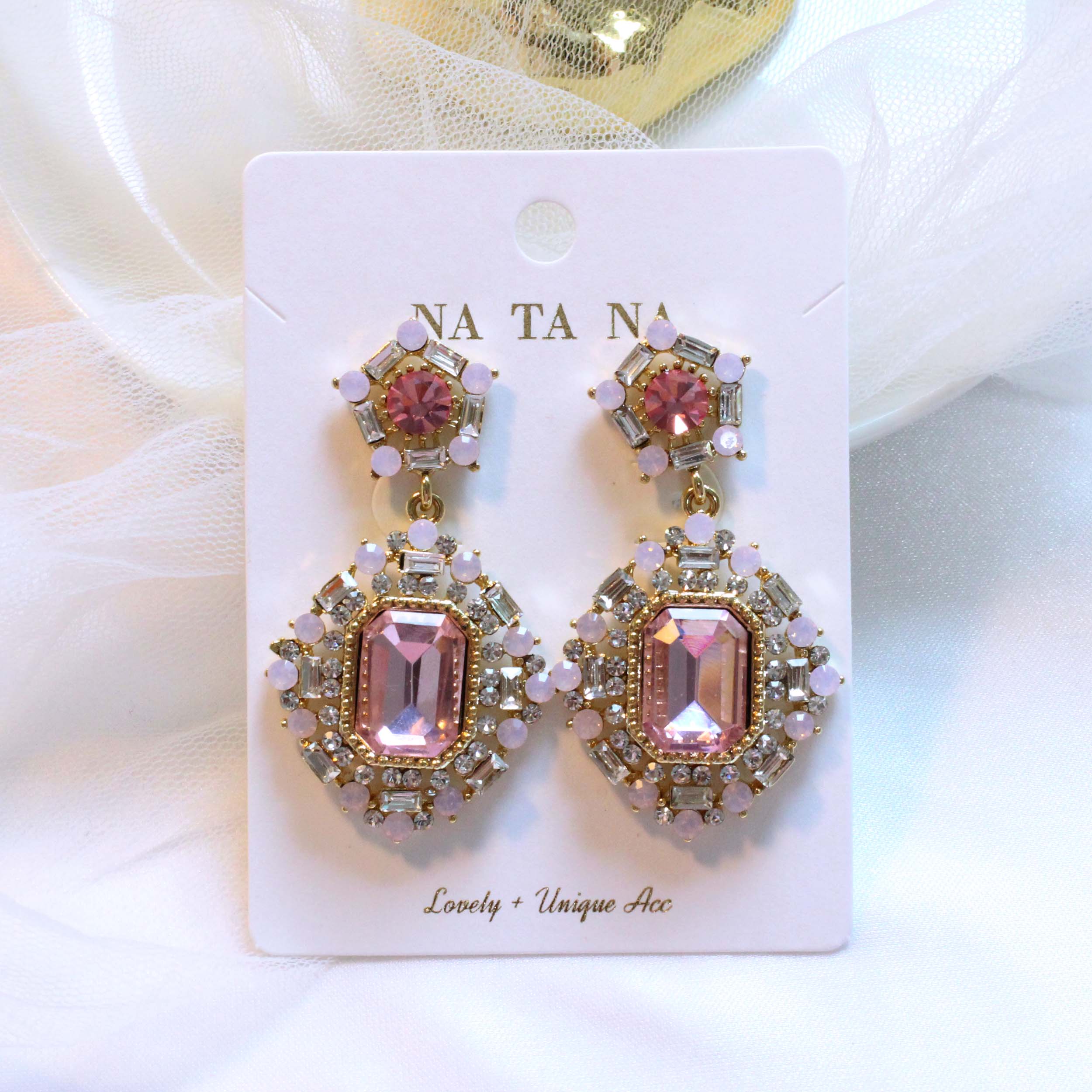 Romance vintage antique bold drop earrings gorgeou