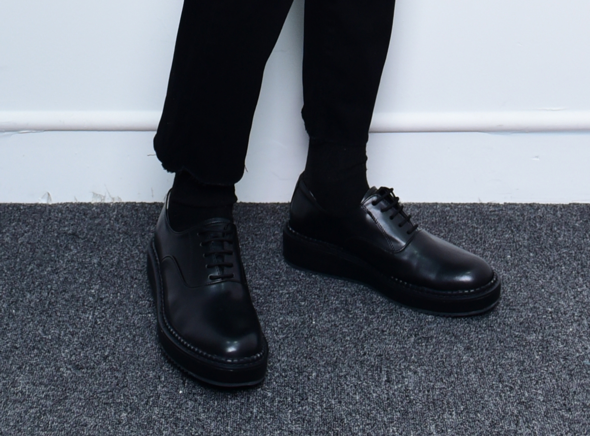 New Men's Dress Shoes 4cm Derby Clipper Shoes b