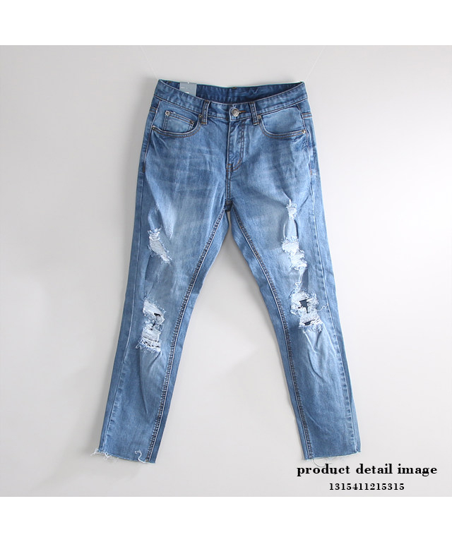 Korea Jeans Pants 9 Piece Spandard Distroid Hem Cu