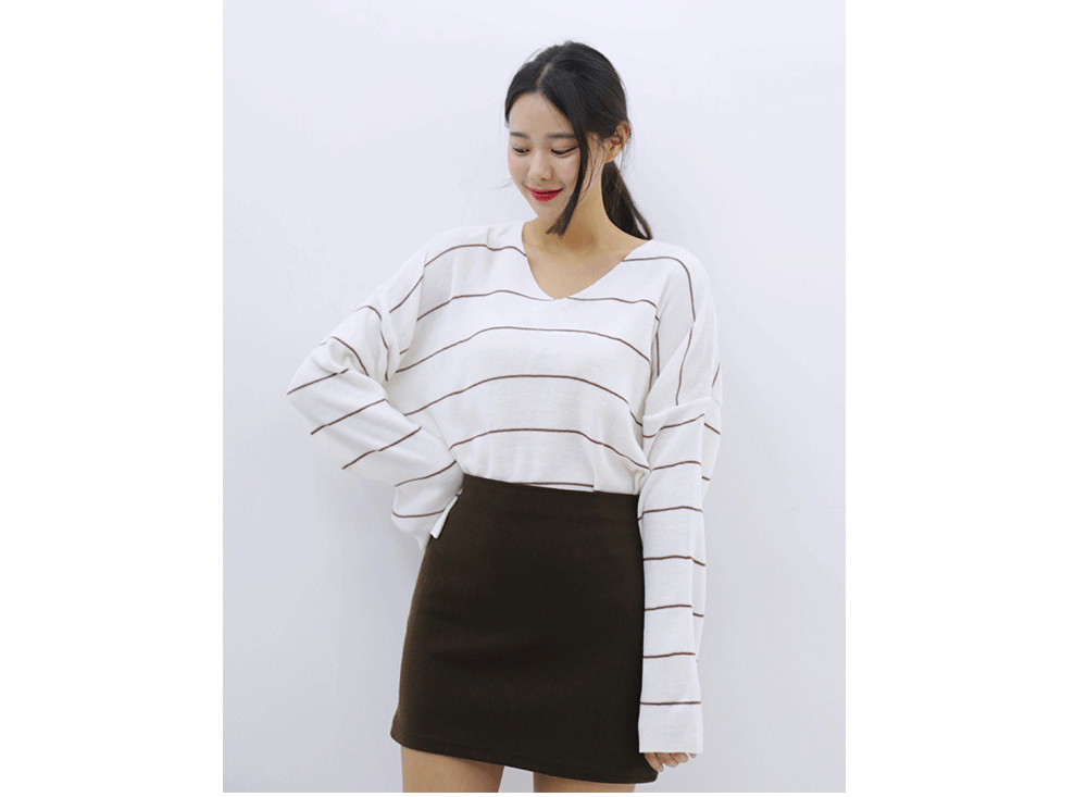 Daily Modern Bending Mini Skirt Autumn Skirt