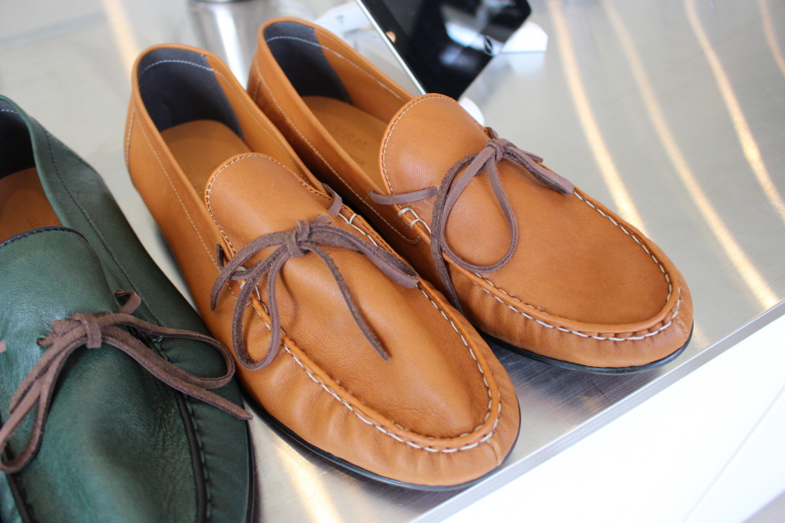 Men Leather Shoes Men's handmade lambskin loafe