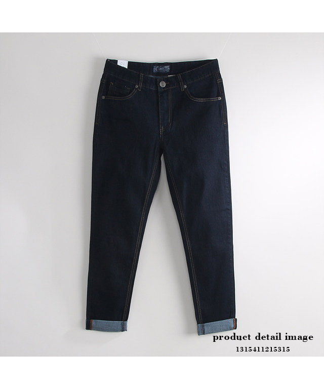 Korea Jeans Pants Part 9 Date Span Selby Roll-up d