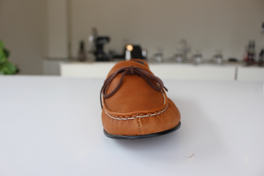 Men Leather Shoes Men's handmade lambskin loafe