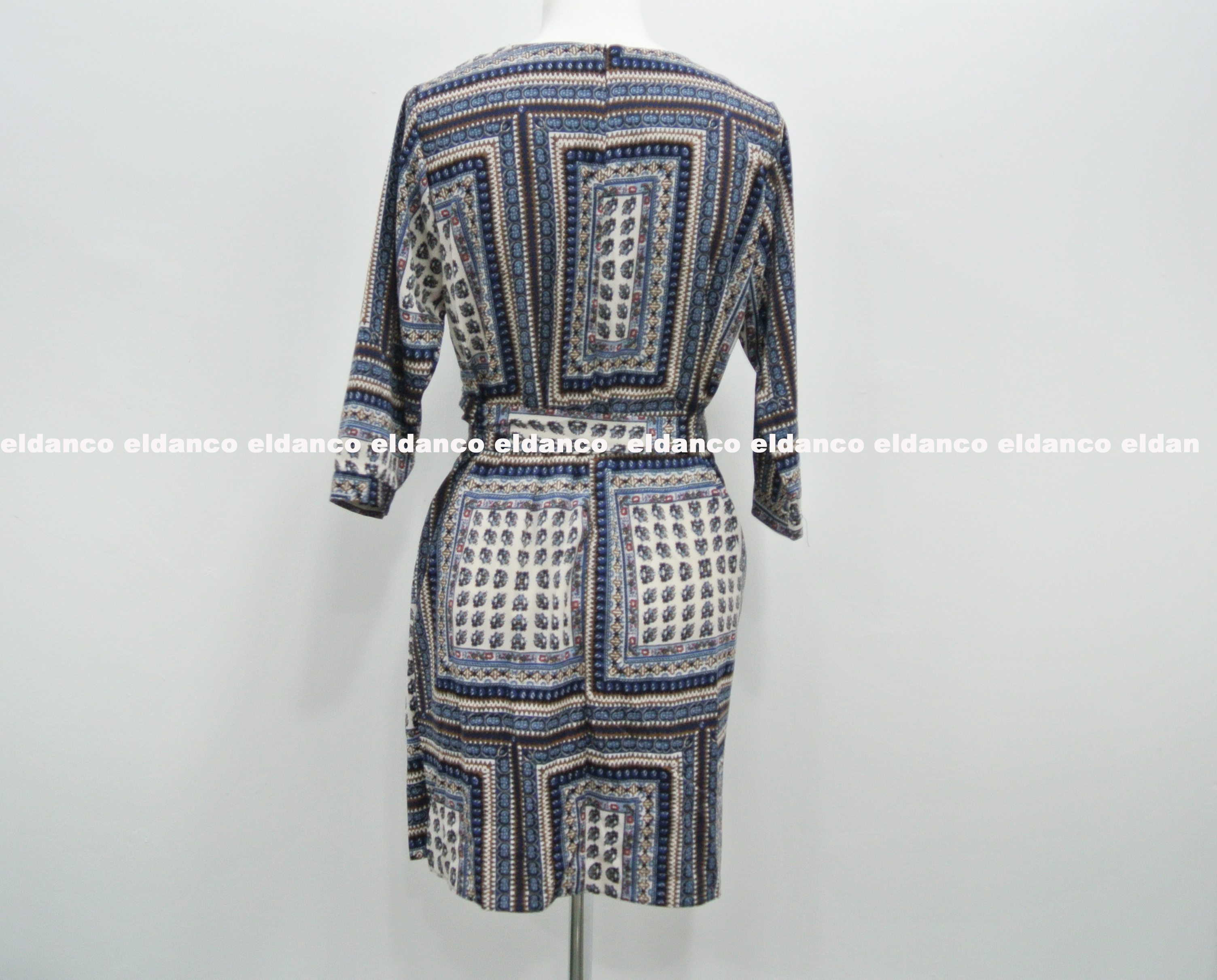 Autumn Ethnic Wrap One Piece Wedding Fashion Moder