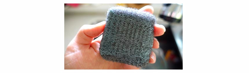 Scrubber Dish Washing Oil-rust removal when stuck 