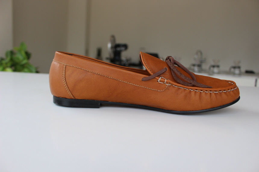 Men Leather Shoes Men's handmade lambskin loafe