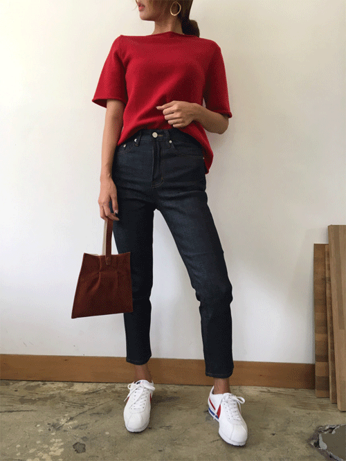 Women Jeans Pants Shelf Date Denim Vegetable Date 