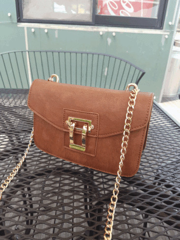 New Yuto Modern Buckle Mini-Chain Cross Back Skirt