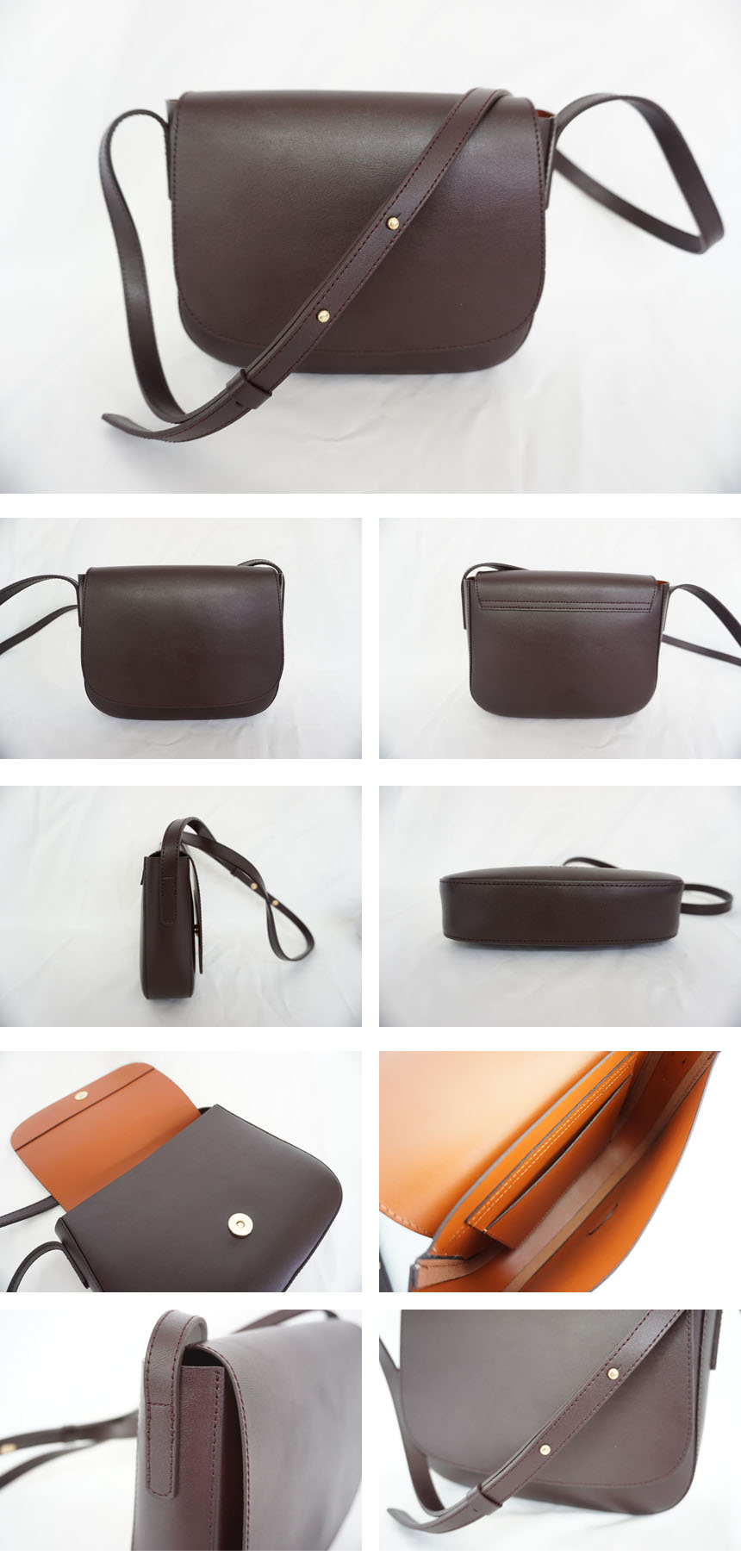 New Dabini DABini Real leather cowhide mini cross 