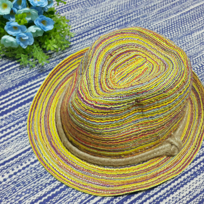 New Women's Hat 3Type Summer Womens, Ribbon Str