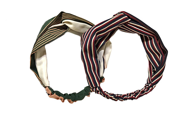 Paisley Bandana Hair Band Turban Wire Fall