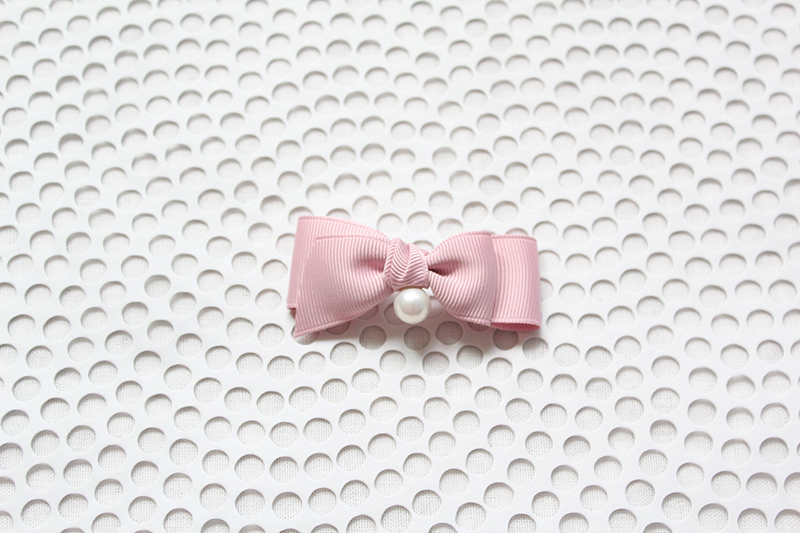 New Baby Hairpin Pearl Ribbon Hairpin