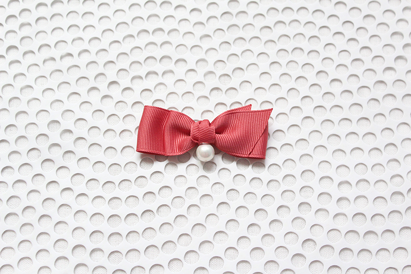 New Baby Hairpin Pearl Ribbon Hairpin